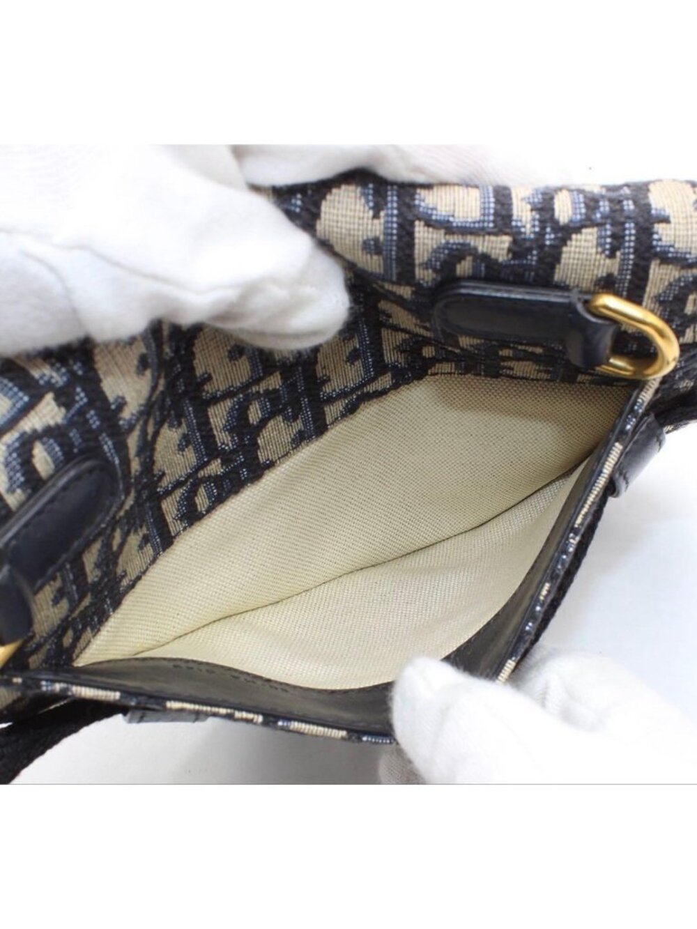★SOLD★ Dior Oblique Saddle Waist Pouch - Picture 9 of 9